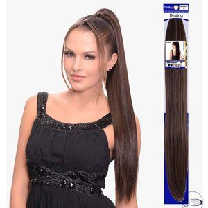 Pony Tail Hair Extensions SLEEK STRAIGHT 30''